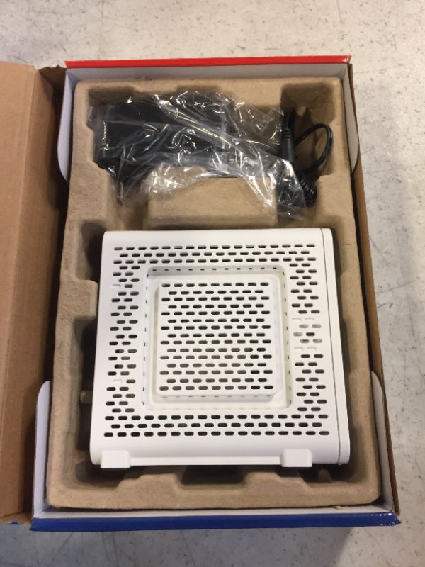 Photo 3 of ARRIS Surfboard | SB8200 DOCSIS 3.1 Modem (1 Gbps Max Internet Speeds) & W130 mAX Plus Mesh AX7800 WiFi 6 AX Router System Bundle (WiFi Coverage 6,000 sq ft) | Mesh with Your Cable Internet DOCSIS 3.1 Modem + AX7800 Mesh System