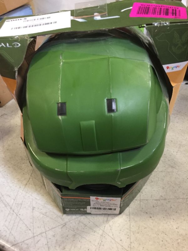 Photo 2 of Halo Infinite Adult Master Chief Helmet- SIZE M 
