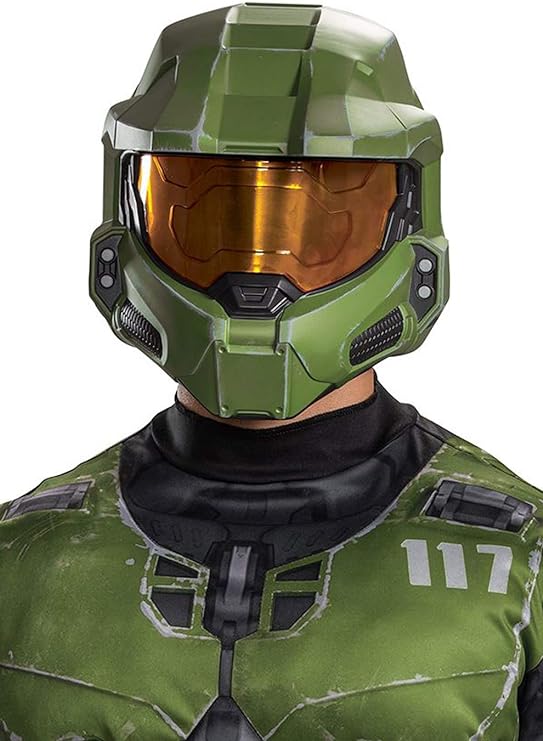 Photo 1 of Halo Infinite Adult Master Chief Helmet- SIZE M 
