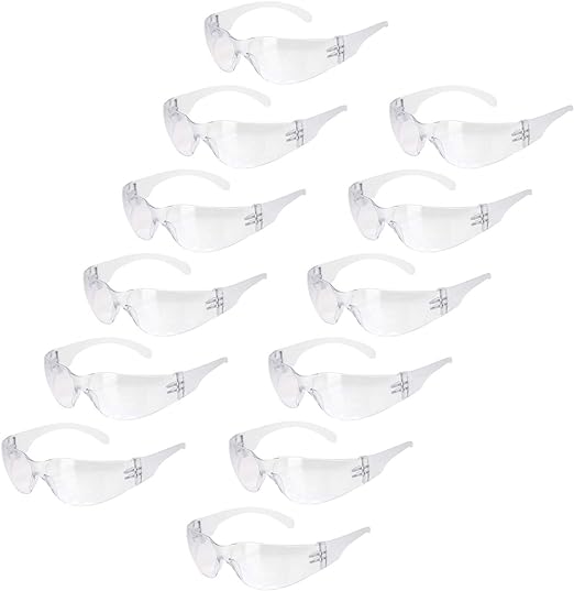 Photo 1 of CLEAR SAFETY GLASSES 12 PACK