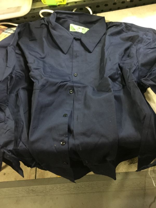 Photo 1 of BUTTON UP LONG SLEEVE SIZE 5XL 