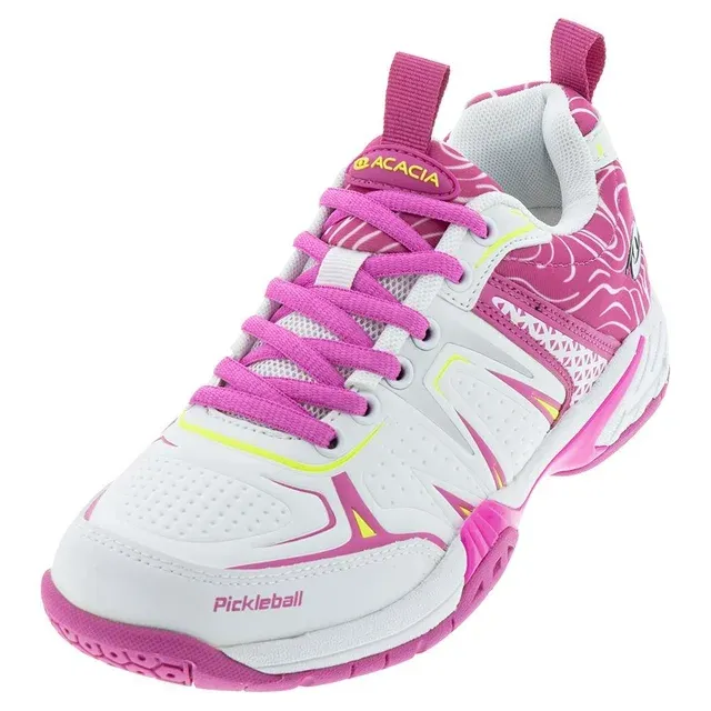 Photo 1 of Acacia Women`s DinkShot Pickleball Shoes White and Pink SIZE 10.5
