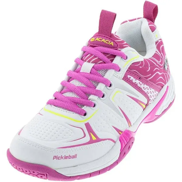 Photo 1 of Acacia Dinkshot II White/Pink Woms Pickleball Shoes- SIZE 10.5
