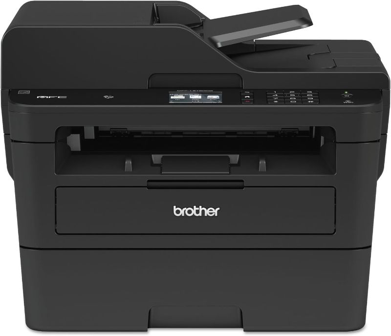 Photo 1 of Brother MFCL2750DW Monochrome All-in-One Wireless Laser Printer, Duplex Copy & Scan, with Refresh Subscription Free Trial and Amazon Dash Replenishment Ready
