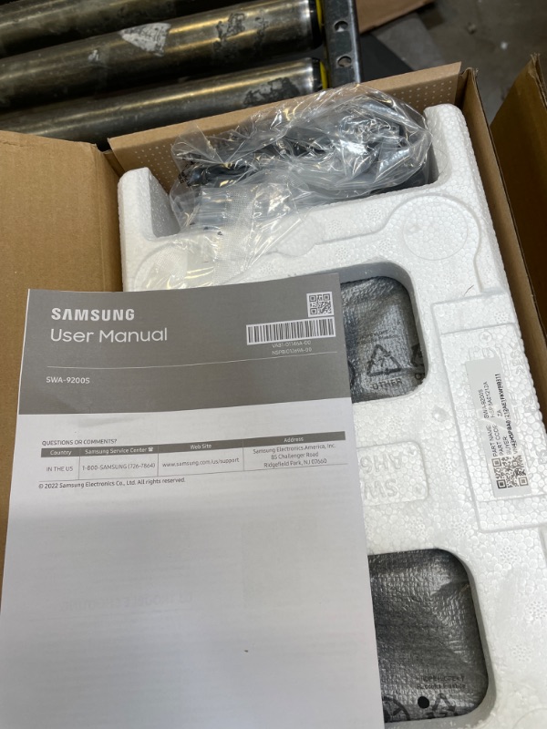 Photo 3 of SAMSUNG SWA-9200S Wireless Rear Speaker Kit, Upgrade Soundbar System to True Surround Sound Experience, Latest Model,Black Black SWA-9200S