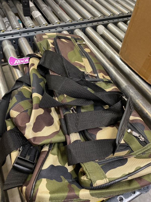 Photo 2 of Rockland Rolling Duffel Bag 22-Inch Camouflage