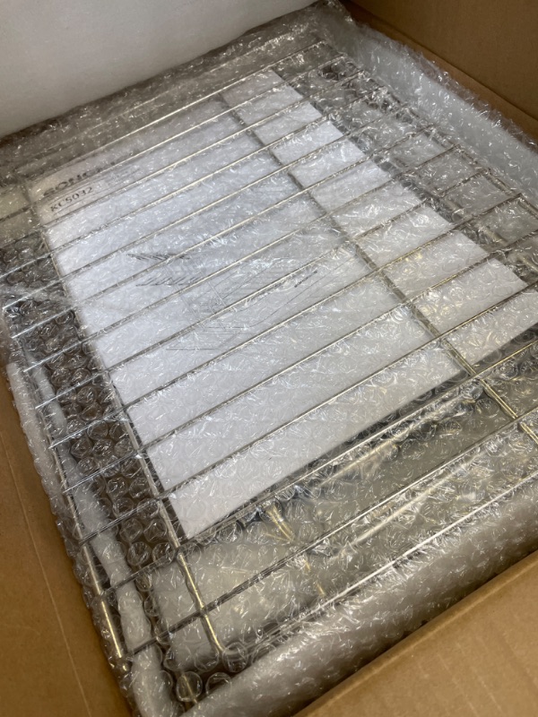 Photo 1 of SONGMICS Dish Drying Rack - 2 Tier Dish Rack for Kitchen Counter with Rotatable and Extendable Drain Spout, Dish Drainer with Utensil, Cup, Glass, Cutting Board Holders, Gray UKCS032E01 Silver + Gray