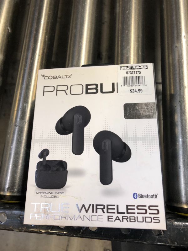 Photo 3 of Cobaltx Probuds True Wireless Earbuds with Charging Case
