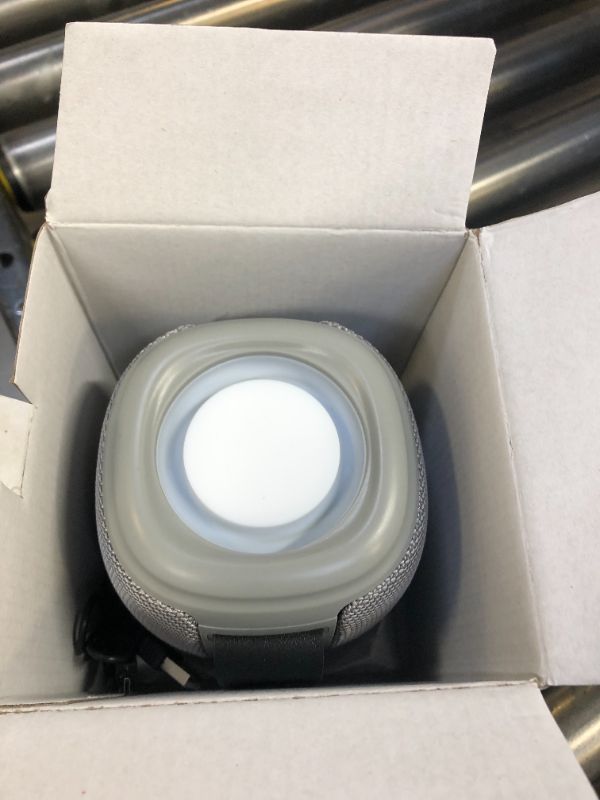 Photo 1 of Biconic Oval Portable Bluetooth Speaker in Grey Waterproof Speakers 360° HD Surr

