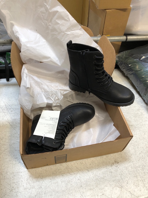 Photo 2 of Amazon Essentials Women's Lace-Up Combat Boot
5.5