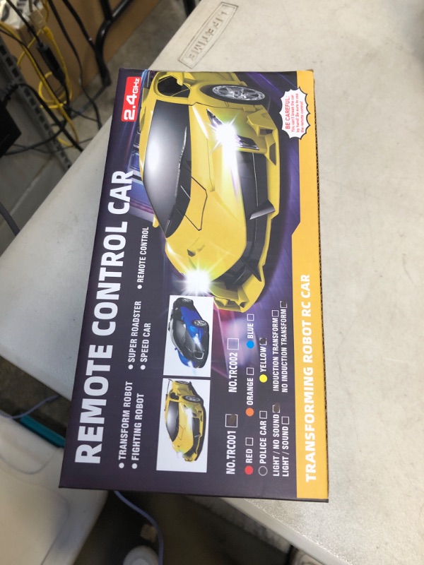 Photo 2 of Britik Transform Remote Control Car Toy for Kids 4 5 6 7 8, Remote Control Car for Boys 4-7, Transform Cars for Boys 4-6, Toy Car 5 Year Old Boy, Toys for 3 4 5 6 7 8 9 10 11 12 Years Old Boy
