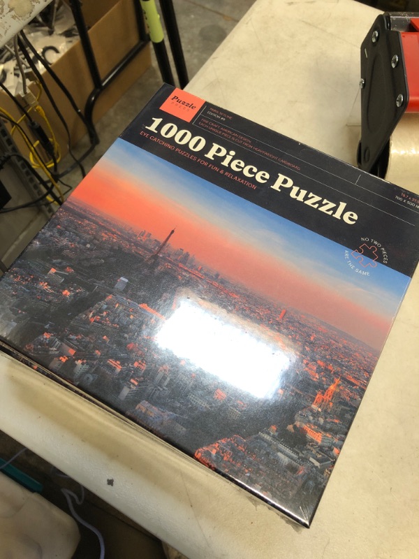 Photo 1 of 1000 puzzle press paris skyline