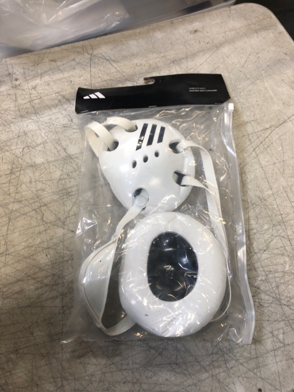 Photo 2 of Adidas Response Wrestling Earguard - White