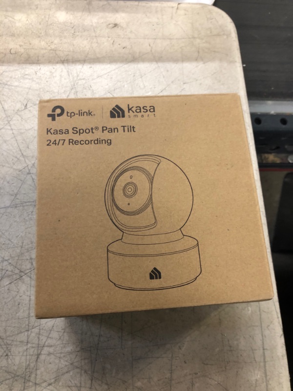 Photo 2 of Kasa Indoor Pan/Tilt Smart Security Camera, 1080p HD Dog Camera 2.4GHz with Night Vision, Motion Detection for Baby and Pet Monitor, Cloud & SD Card Storage, Works with Alexa & Google Home (EC70) Pan/Tilt Camera New 1080P