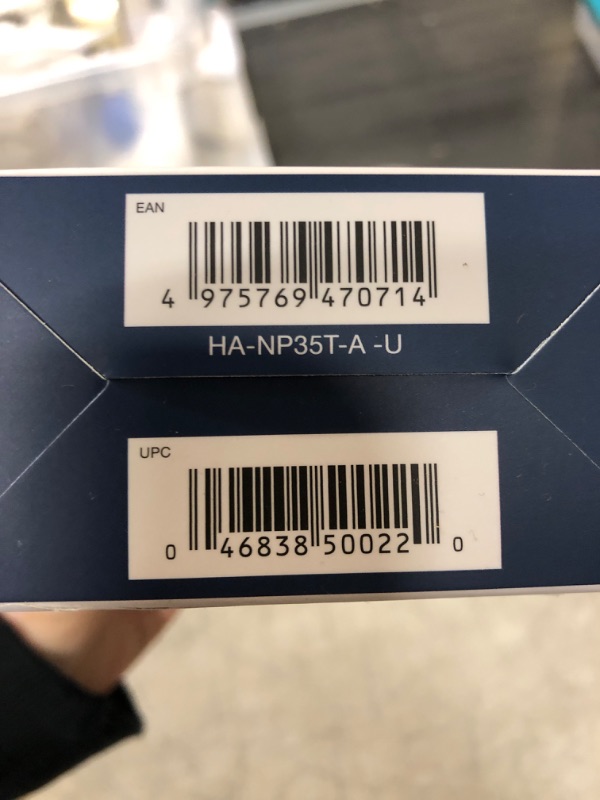 Photo 5 of JVC Nearphones Open Ear True Wireless Headphones with 16mm Large Drivers for Powerful Sound, Single Ear use, and Long Battery Life (up to 17 Hours) - HANP35TA (Blue) Blue Open-Ear Open Ear True Wireless