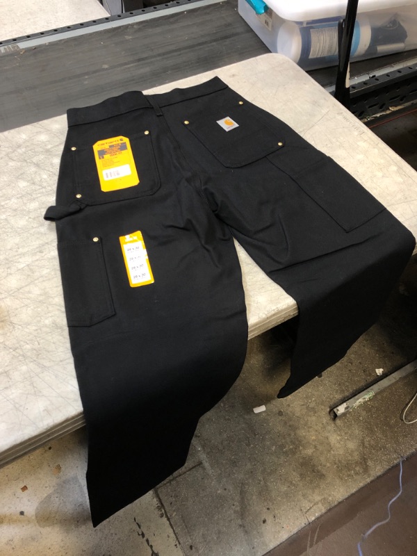 Photo 2 of Carhartt Men's Firm Duck Double-Front Work Dungaree Pant B01
SIZE 28 X 30