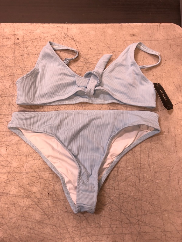 Photo 1 of GIRLS TWO PIECE SWIMSUIT SET
SIZE 13-14 Y OLD 