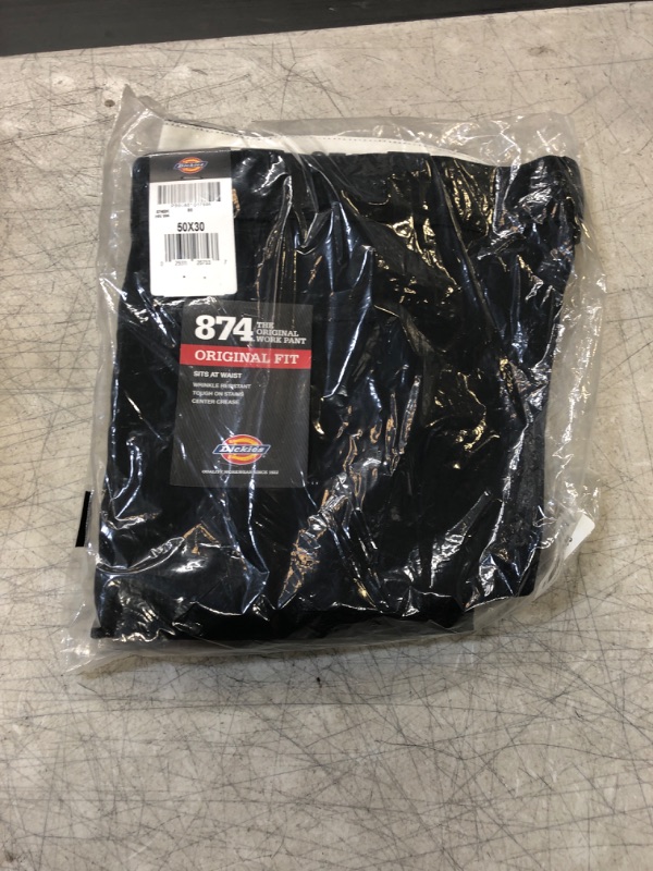 Photo 2 of Dickies Men's Original 874 Work Pant 50W x 30L Black