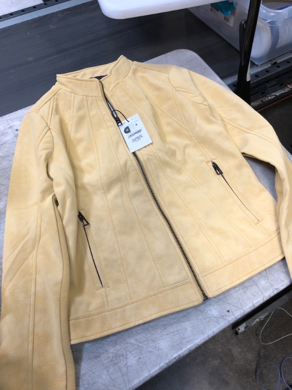 Photo 1 of Desigual Womens Casual Jacket, Yellow, Medium US