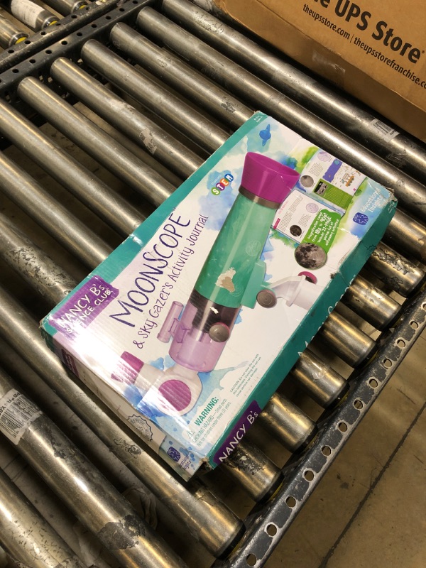 Photo 1 of Educational Insights Nancy B's Science Club Moonscope & Sky Gazers Activity Journal with Amazon Basics AAA Batteries Bundle