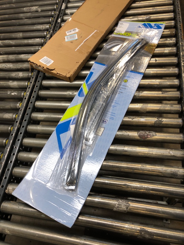 Photo 1 of Auto Ventshade [AVS] Outside Mount Ventvisor | 2009 - 2018 Dodge RAM 1500, 2019 - 2023 RAM 1500 (Classic Body Style) Quad Cab- Chrome, 4 pc | 684101 Outside Mount - Chrome