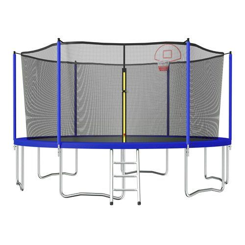 Photo 1 of 15FT trampoline blue
