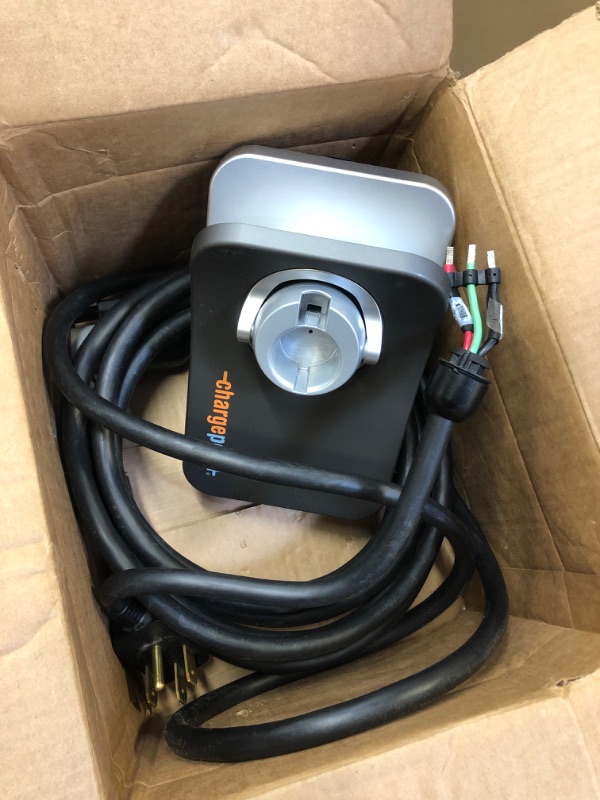 Photo 2 of ChargePoint Home Flex Electric Vehicle (EV) Charger, 16 to 50 Amp, 240V, Level 2 WiFi Enabled EVSE, UL Listed, ENERGY STAR, NEMA 14-50 Plug or Hardwired, Indoor / Outdoor, 23-foot cable , Black