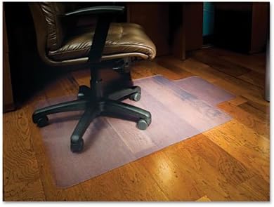 Photo 1 of ES Robbins - Chair Mat for Hard Floors, Lip, 45w x 53l, Clear
