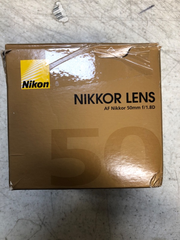 Photo 2 of Nikon AF FX NIKKOR 50mm f/1.8D Lens for Nikon DSLR Cameras Lens Only