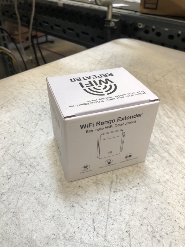 Photo 2 of MkMe Tos Fastest WiFi Extender/Booster,2023 Release Up to 74% Faster,Broader Coverage Than Ever WiFi Signal Booster for Home,Internet/WiFi Repeater,Covers Up to 8470 Sq.ft,w/Ethernet Port,1-Tap Setup