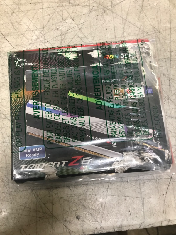 Photo 2 of G.Skill Trident Z5 RGB Series (Intel XMP) 32GB (2 x 16GB) 288-Pin SDRAM DDR5 6000 CL36-36-36-96 1.35V Dual Channel Desktop Memory F5-6000J3636F16GA2-TZ5RK (Matte Black)