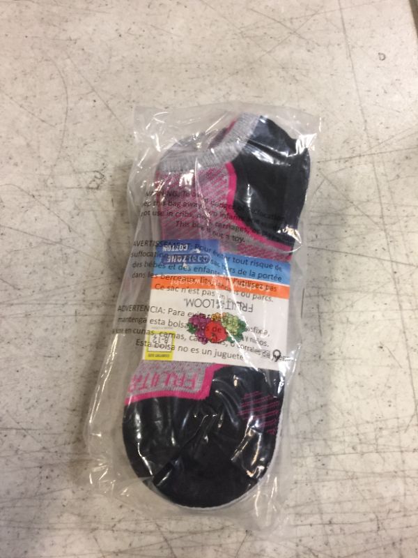 Photo 1 of Fruit of the Loom Women's Lightweight Coolzone No Show Socks (6 Pack) 8-12 Black Assorted