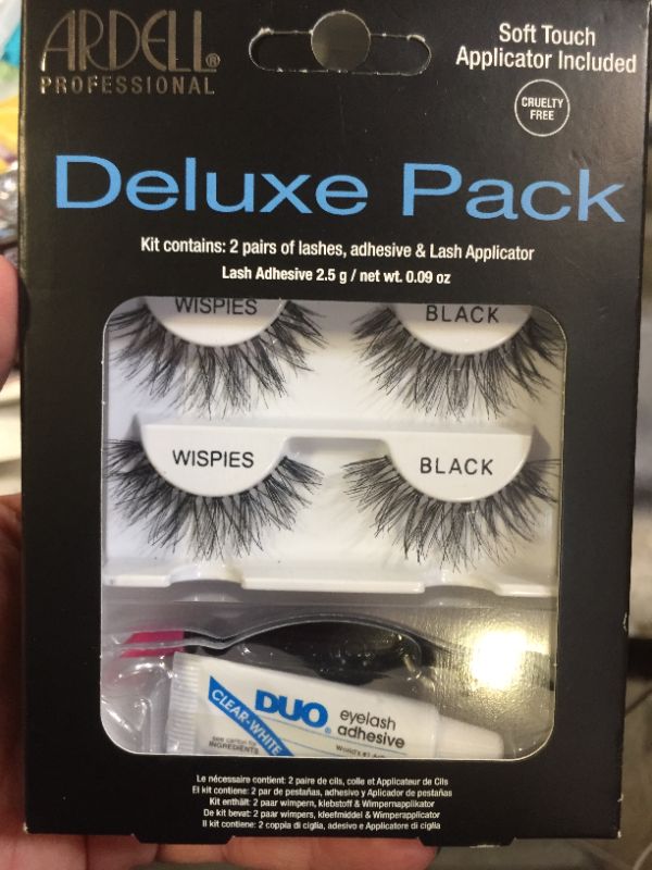 Photo 2 of Ardell Deluxe Pack Wispies with Applicator, #68947, 1 Count