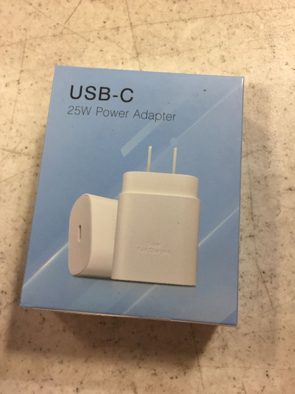 Photo 2 of USB C Charger Block 25W PD Super Fast Charging Block Type C Plug Wall Adapter Quick Charge Block for iPhone 15/15 Plus/ 15 Pro/ 15 Pro Max/iPhone 14/ iPhone 13/ iPad/iPad Pro/Mini/AirPod -2Pack
