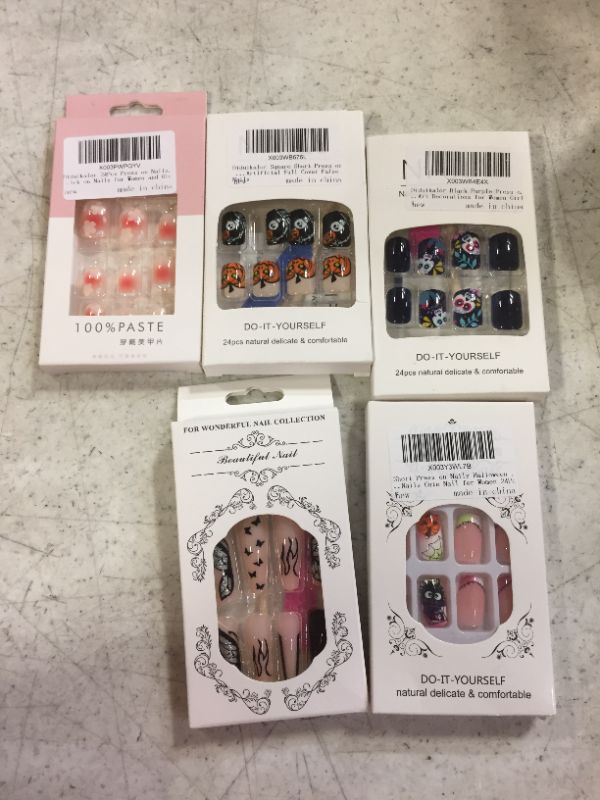 Photo 1 of 5 PACK OF PRESS ON NAILS 