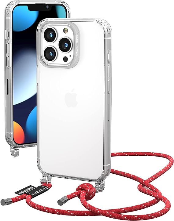 Photo 1 of AMAZINGthing Designed for iPhone 13 Pro Max Case, Crossbody Lanyard Case with Built-in Shockproof Frame, 10ft Test Qualified Drop-Proof Case
