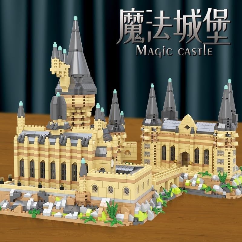 Photo 1 of Harryy Pottery Gifts Hogvvarts Castle Building Toyy Castle Model Building Kit with Potter Gifts Harry Toys Building Sets