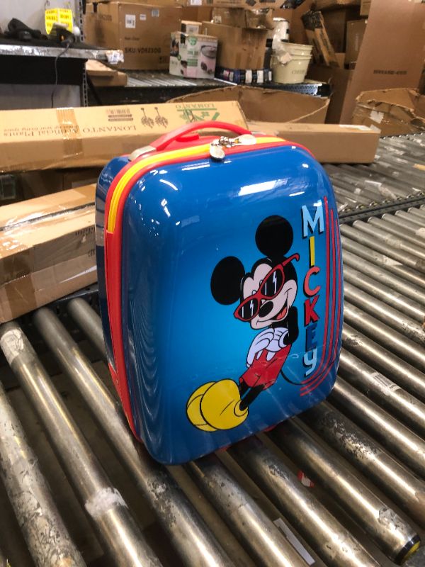 Photo 1 of AMERICAN TOURISTER Kids' Disney Hardside Upright Luggage, Mickey, Carry-On 18-Inch Carry-On 18-Inch Mickey5
