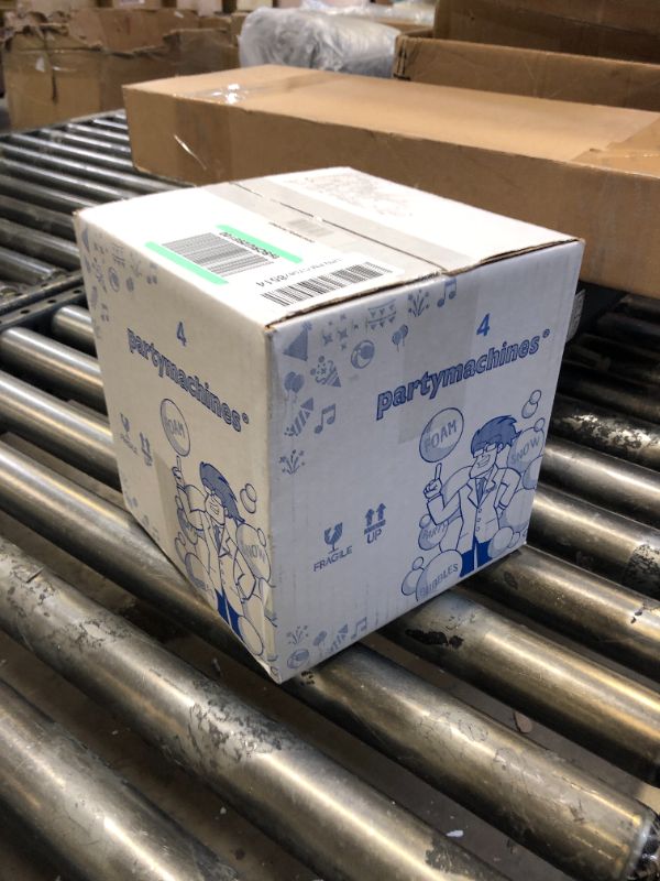 Photo 1 of Foam Powder Pack of 4, Makes up to 480 Gallons of Foam Party Fun for Foam Machines/Cannons, May Come with FOMO Replacement Sock