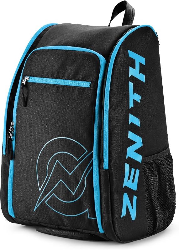 Photo 1 of A11N Tournament Pickleball Backpack, Large Capacity Pickleball Bag Holds 4+ Paddles & Accessories - Separate Shoes Compartment, with Fence Hook, ID Tag
