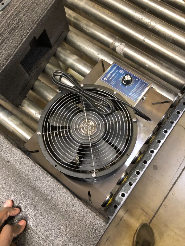 Photo 2 of Abestorm 720CFM Crawlspace Ventilation Fans IP-55 Grade Basements Vent Fan 10 inches Ventilator Fan with Freeze Protection Thermostat & Dehumidistat for Crawl Space Basement Attic Garage, Exhaust