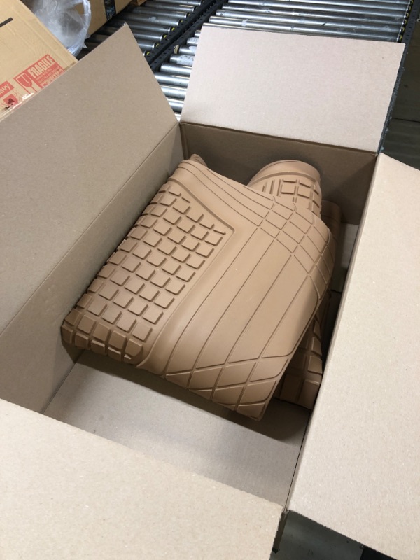 Photo 1 of Car Floor Mat for Unknown Vehicle (Tan)