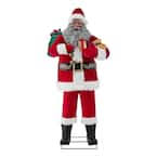 Photo 1 of 6 ft. Animated Singing Santa Christmas Animatronic
