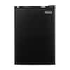 Photo 1 of 3.0 cu. ft. Manual Defrost Upright Freezer in Black
