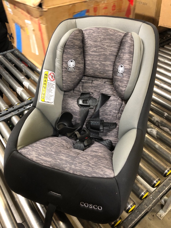 Photo 2 of Cosco Mighty Fit 65 DX Convertible Car Seat (Heather Onyx Gray)