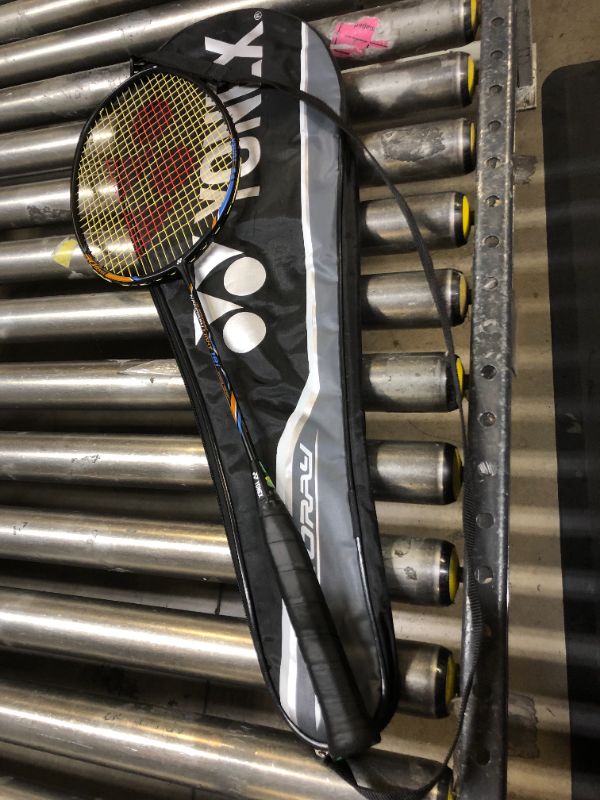 Photo 3 of YONEX Nanoray 10F Hi-Flex Pre-Strung Badminton Racquet
