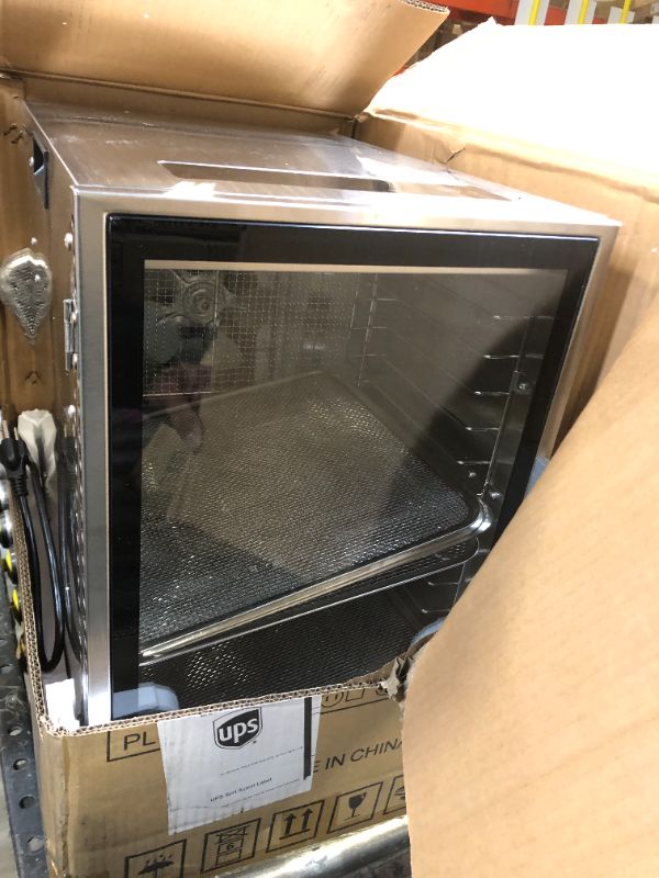 Photo 1 of Kwasyo Food Dehydrator Machine, 12 Trays ALL Stainless Steel, Dual fan 360° Efficient Drying, 24H Adjustable Timer & 68? to 194? Temperature Control, Overheat Protection, Food Dryer for jerky meat fruit vegetable Pet Treats, 800W