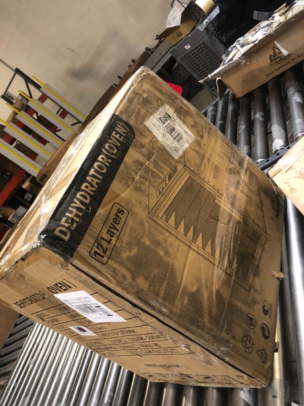 Photo 1 of Kwasyo Food Dehydrator Machine, 12 Trays ALL Stainless Steel, Dual fan 360° Efficient Drying, 24H Adjustable Timer & 68? to 194? Temperature Control, Overheat Protection, Food Dryer for jerky meat fruit vegetable Pet Treats, 800W