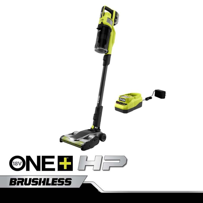Photo 1 of 18V ONE+ HP CORDLESS PET STICK VAC KIT WITH DUAL-ROLLER BAR
