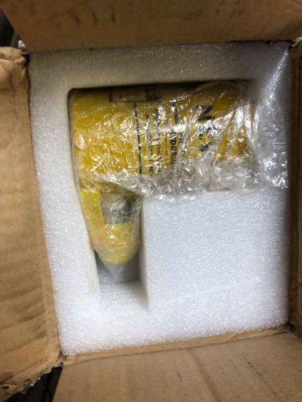 Photo 1 of NEWTRY 10 ton Hydraulic Ram Jack Cylinder Short Type 2” Stroke Porta Power Ram Industrial Lifting Jack Retract Automatically for Shipping Building Construction 10T